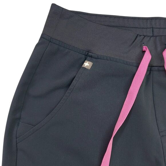 Figs Zamora Jogger Scrub Pants Womens XS Blue Comfort Nurse Utility Uniform Work - Picture 3 of 12